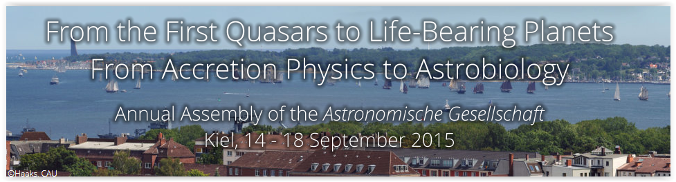 Annual Meeting of the German Astronomical Society 2015